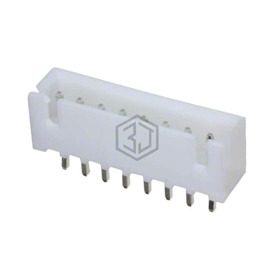 25SH-B-08-TS - Adam Tech - Rectangular Connectors - Headers, Male Pins