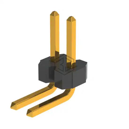 GRPB021VWCN-RC - Sullins Connector Solutions - Rectangular Connectors - Headers, Male Pins