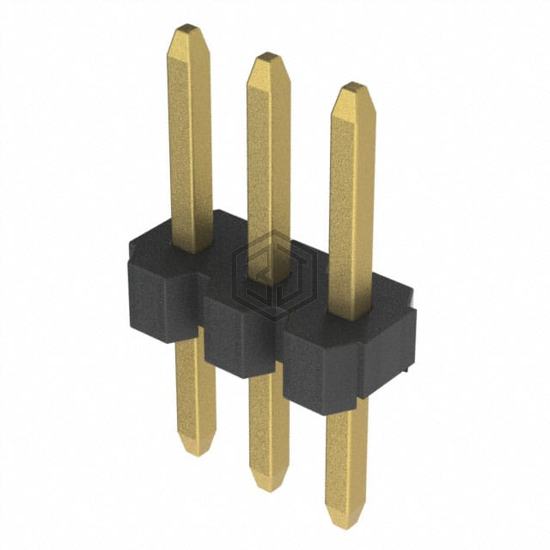 HPH1-A-03-UA - Adam Tech - Rectangular Connectors - Headers, Male Pins