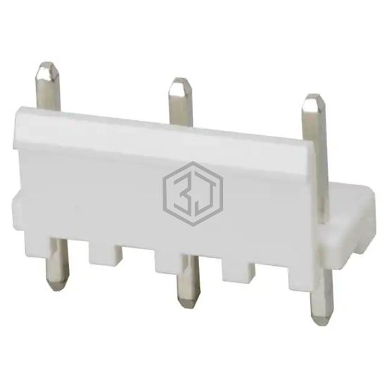 1-1123724-3 - TE Connectivity AMP Connectors - Rectangular Connectors - Headers, Male Pins