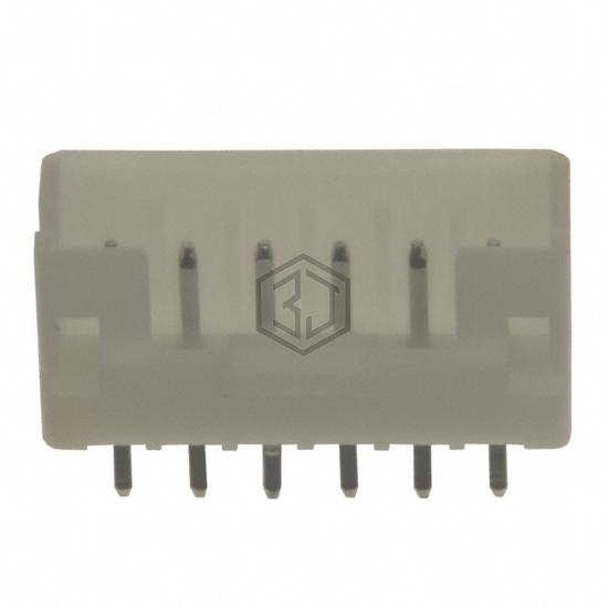 1735446-6 - TE Connectivity AMP Connectors - Rectangular Connectors - Headers, Male Pins