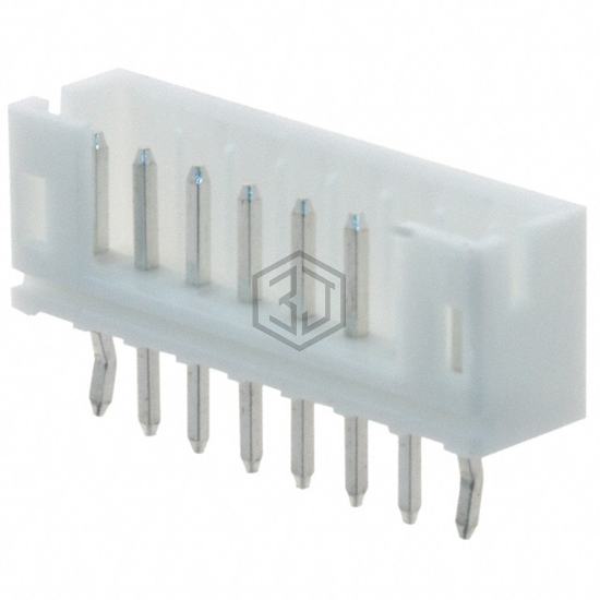 SWR201-NRTN-S08-SA-WH - Sullins Connector Solutions - Rectangular Connectors - Headers, Male Pins