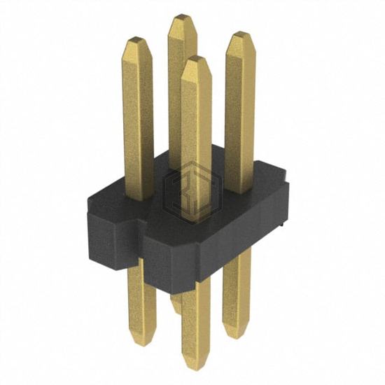 HPH2-A-04-UA - Adam Tech - Rectangular Connectors - Headers, Male Pins