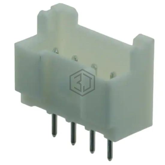 2132230-4 - TE Connectivity AMP Connectors - Rectangular Connectors - Headers, Male Pins
