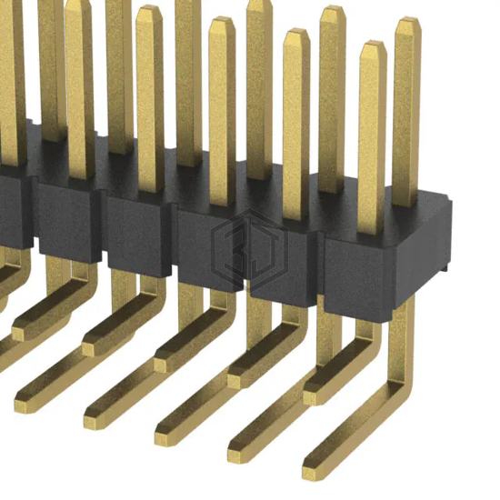 PH2RA-22-UA - Adam Tech - Rectangular Connectors - Headers, Male Pins
