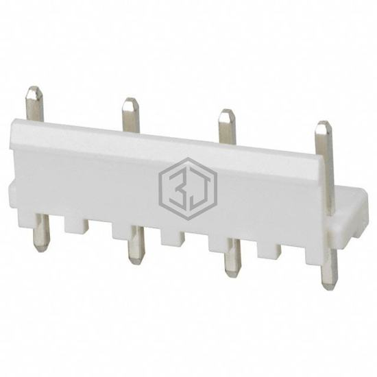1-1123724-4 - TE Connectivity AMP Connectors - Rectangular Connectors - Headers, Male Pins