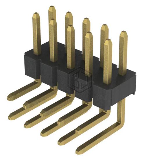 2PH2R-10-UA - Adam Tech - Rectangular Connectors - Headers, Male Pins