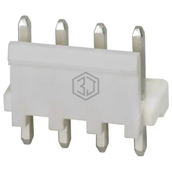 1-1318300-4 - TE Connectivity AMP Connectors - Rectangular Connectors - Headers, Male Pins