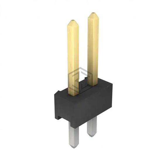 104432-1 - TE Connectivity AMP Connectors - Rectangular Connectors - Headers, Male Pins