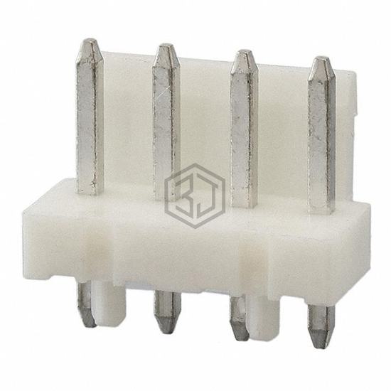 1744057-4 - TE Connectivity AMP Connectors - Rectangular Connectors - Headers, Male Pins