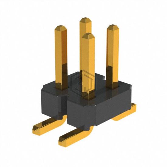 NRPN022MAMS-RC - Sullins Connector Solutions - Rectangular Connectors - Headers, Male Pins
