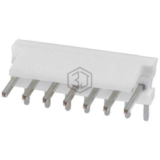 640455-7 - TE Connectivity AMP Connectors - Rectangular Connectors - Headers, Male Pins