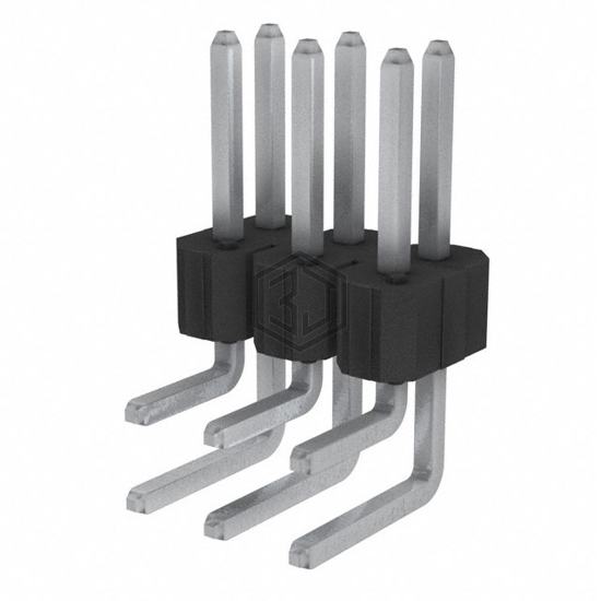 68021-406HLF - Amphenol ICC (FCI) - Rectangular Connectors - Headers, Male Pins
