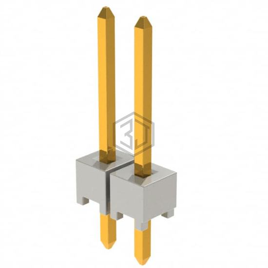 HTSW-102-14-G-S - Samtec Inc. - Rectangular Connectors - Headers, Male Pins