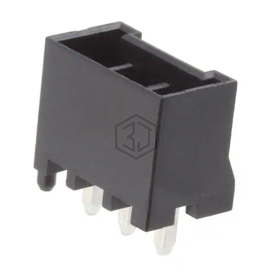 DF63M-3P-3.96DSA - Hirose Electric Co Ltd - Rectangular Connectors - Headers, Male Pins