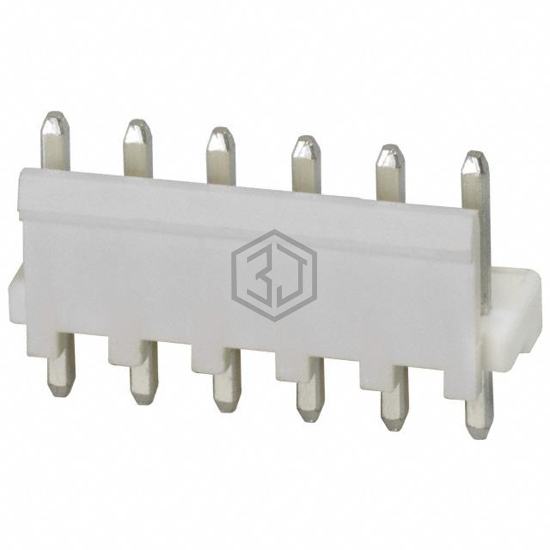 1-1123723-6 - TE Connectivity AMP Connectors - Rectangular Connectors - Headers, Male Pins