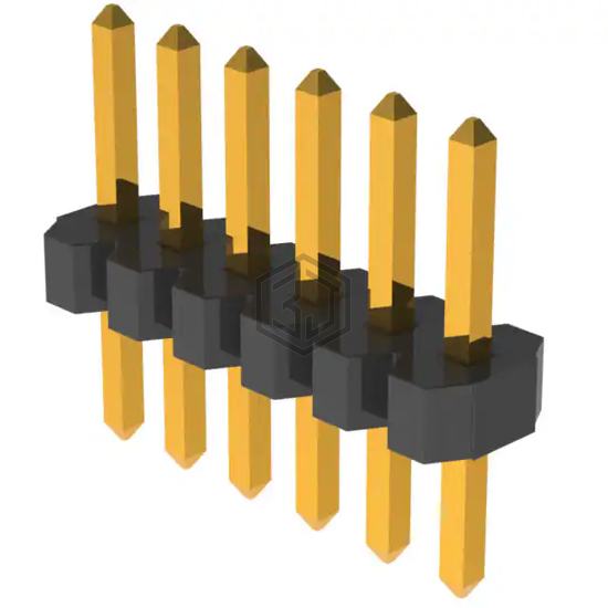 GRPB061VWVN-RC - Sullins Connector Solutions - Rectangular Connectors - Headers, Male Pins