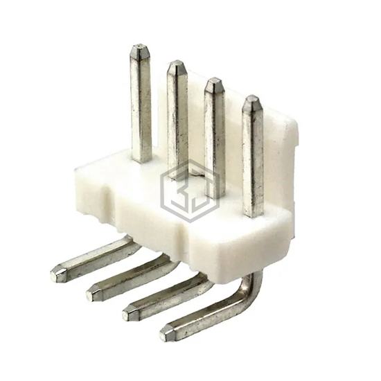 647676-4 - TE Connectivity AMP Connectors - Rectangular Connectors - Headers, Male Pins