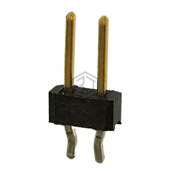 104351-1 - TE Connectivity AMP Connectors - Rectangular Connectors - Headers, Male Pins