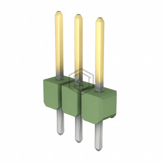 826648-3 - TE Connectivity AMP Connectors - Rectangular Connectors - Headers, Male Pins