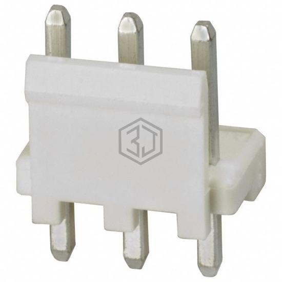 1-1123723-3 - TE Connectivity AMP Connectors - Rectangular Connectors - Headers, Male Pins