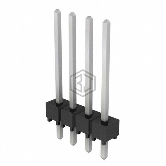 TSW-104-15-T-S - Samtec Inc. - Rectangular Connectors - Headers, Male Pins