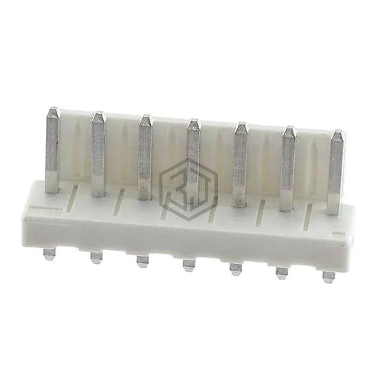1-1123723-7 - TE Connectivity AMP Connectors - Rectangular Connectors - Headers, Male Pins