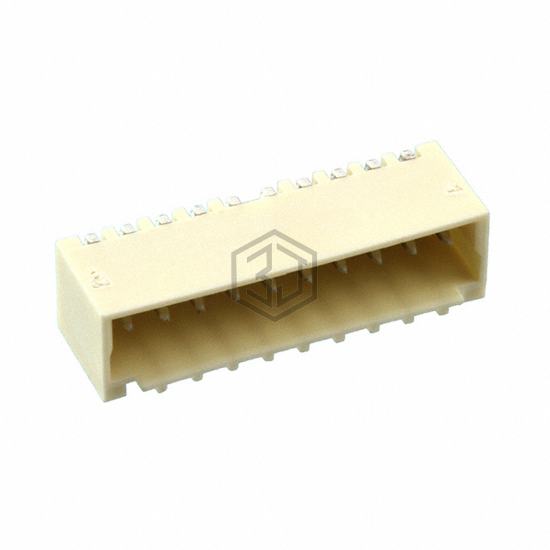 0874371043 - Molex - Rectangular Connectors - Headers, Male Pins