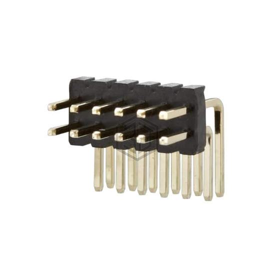 PR20B04HBDN - METZ CONNECT USA Inc. - Rectangular Connectors - Headers, Male Pins