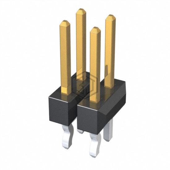 0702871098 - Molex - Rectangular Connectors - Headers, Male Pins