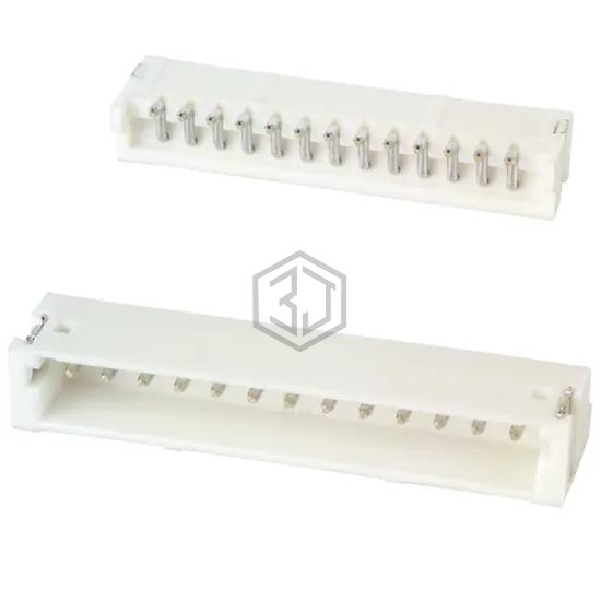 S13B-ZR-SM4A-TF(LF)(SN) - JST Sales America Inc. - Rectangular Connectors - Headers, Male Pins