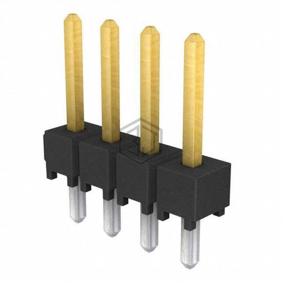 TSW-104-23-F-S - Samtec Inc. - Rectangular Connectors - Headers, Male Pins