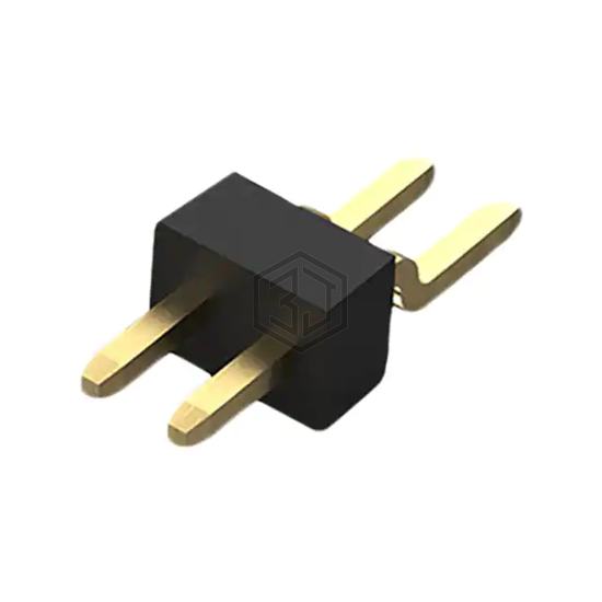 BC034-02-A-V-0150-L-C - GCT - Rectangular Connectors - Headers, Male Pins