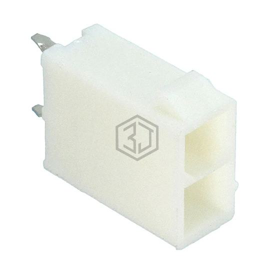 1586038-2 - TE Connectivity AMP Connectors - Rectangular Connectors - Headers, Male Pins