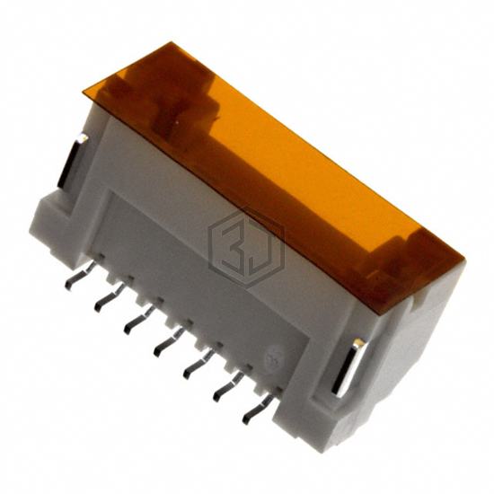 BM07B-ZESS-TBT(LF)(SN) - JST Sales America Inc. - Rectangular Connectors - Headers, Male Pins