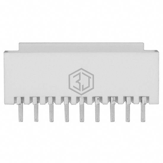 0874380943 - Molex - Rectangular Connectors - Headers, Male Pins