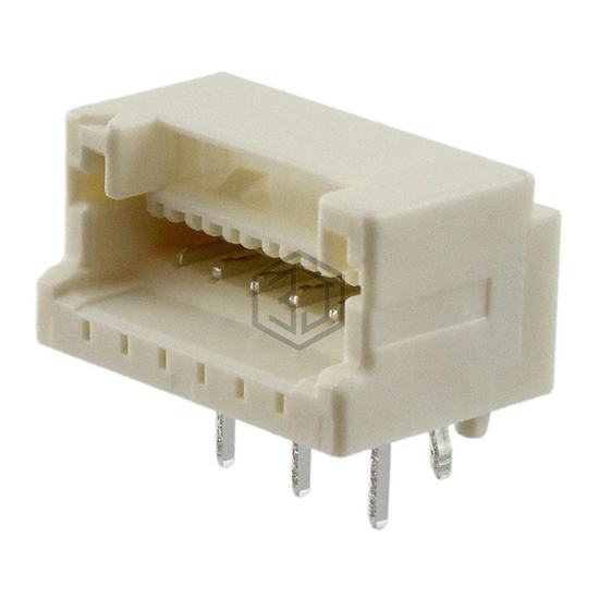 S06B-ZESK-2D(T)(LF)(SN) - JST Sales America Inc. - Rectangular Connectors - Headers, Male Pins