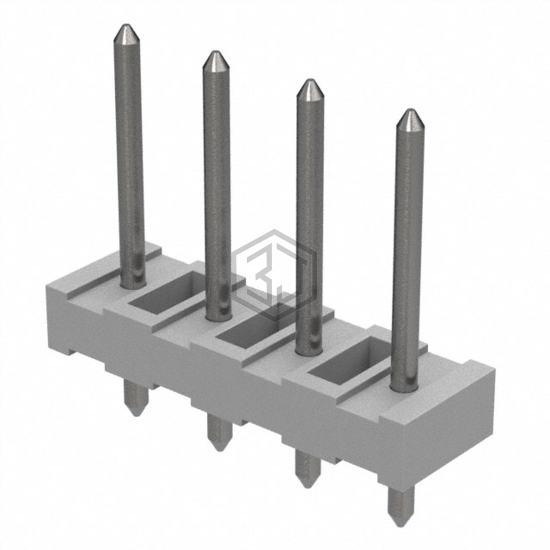 0010081041 - Molex - Rectangular Connectors - Headers, Male Pins