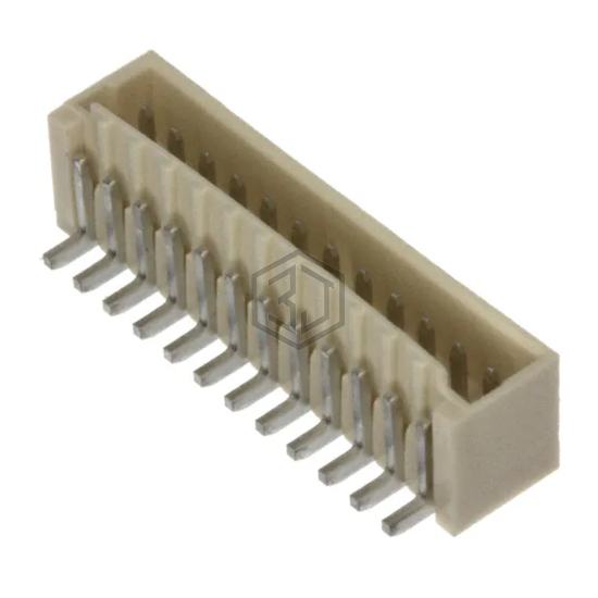 0874371243 - Molex - Rectangular Connectors - Headers, Male Pins