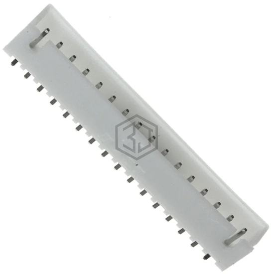 B16B-XH-A(LF)(SN) - JST Sales America Inc. - Rectangular Connectors - Headers, Male Pins