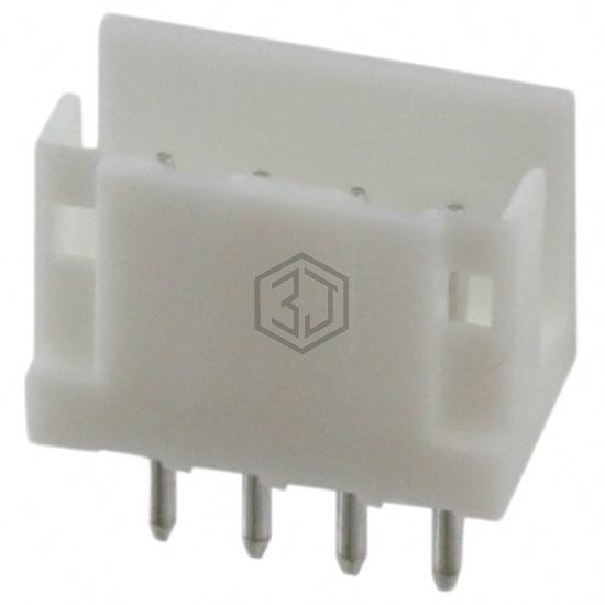 292133-4 - TE Connectivity AMP Connectors - Rectangular Connectors - Headers, Male Pins