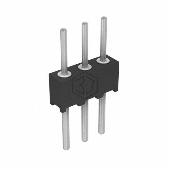 850-80-003-10-001101 - Preci-Dip - Rectangular Connectors - Headers, Male Pins