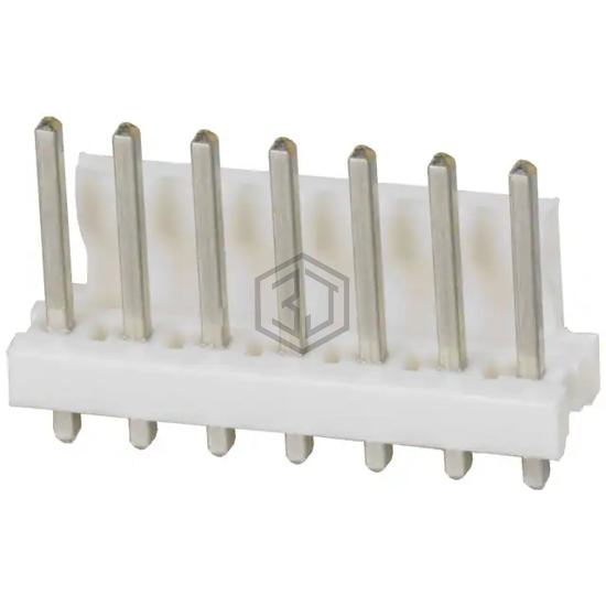 644752-7 - TE Connectivity AMP Connectors - Rectangular Connectors - Headers, Male Pins
