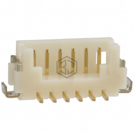 DF13B-6P-1.25V(76) - Hirose Electric Co Ltd - Rectangular Connectors - Headers, Male Pins