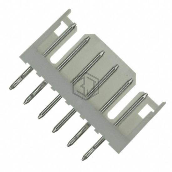 292161-6 - TE Connectivity AMP Connectors - Rectangular Connectors - Headers, Male Pins