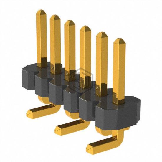 GRPB061VWTC-RC - Sullins Connector Solutions - Rectangular Connectors - Headers, Male Pins