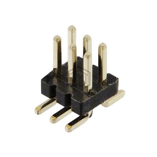 GRPB032VWQP-RC - Sullins Connector Solutions - Rectangular Connectors - Headers, Male Pins
