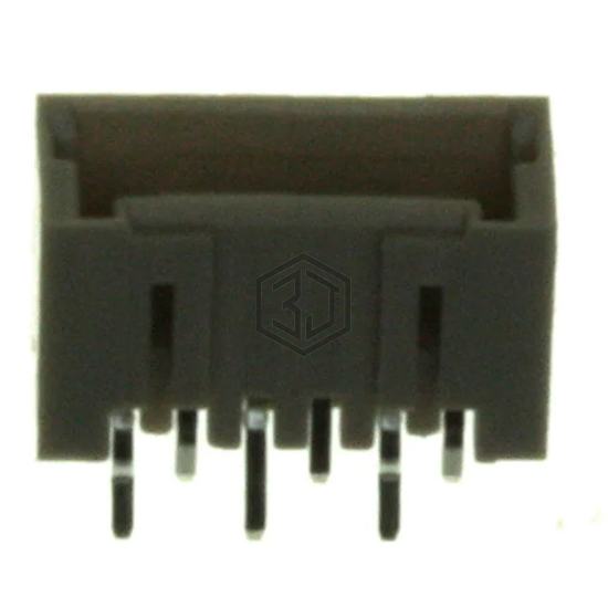 292207-6 - TE Connectivity AMP Connectors - Rectangular Connectors - Headers, Male Pins