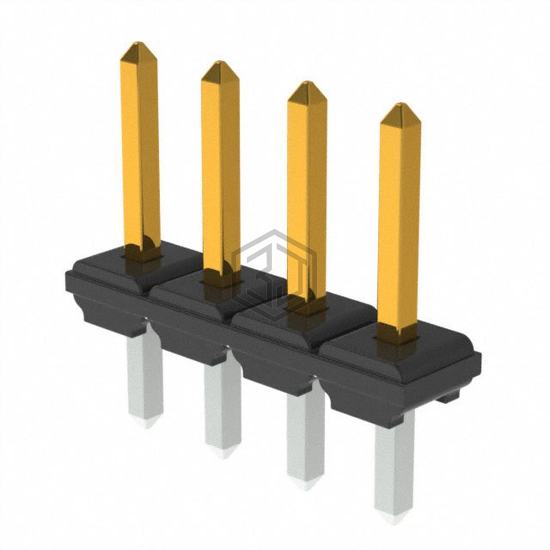XJ8B-0411 - Omron Electronics Inc-EMC Div - Rectangular Connectors - Headers, Male Pins