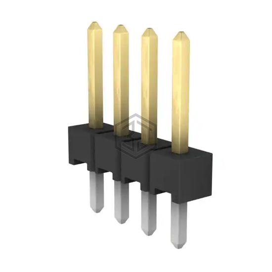 5-146280-4 - TE Connectivity AMP Connectors - Rectangular Connectors - Headers, Male Pins